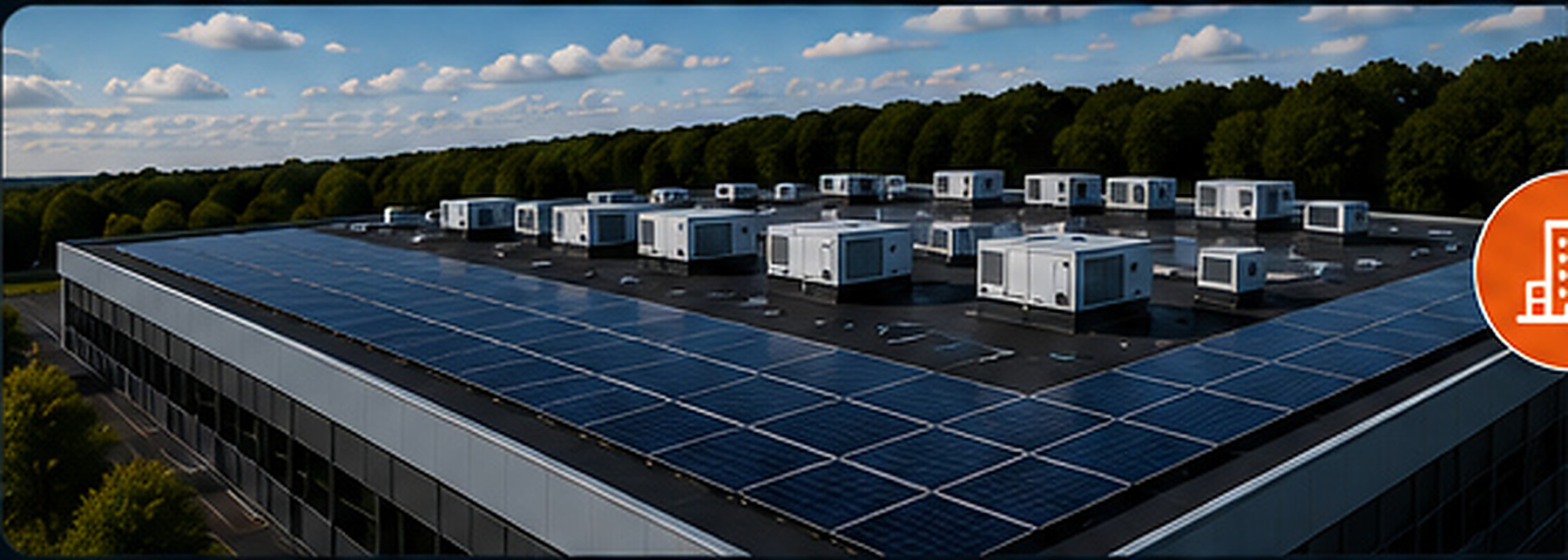 PV plaatsen utiliteitsbouw
